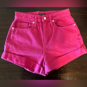 Wild Fable 00 pink highest rise mom shorts